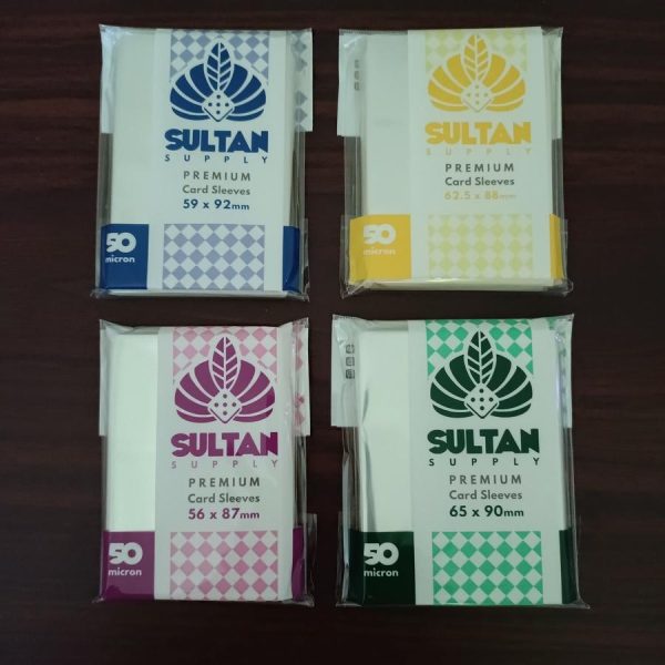 Sultan Supply Card Sleeves 50 Micron (Kpop, Photocard, MTG, Pokemon, One Piece)